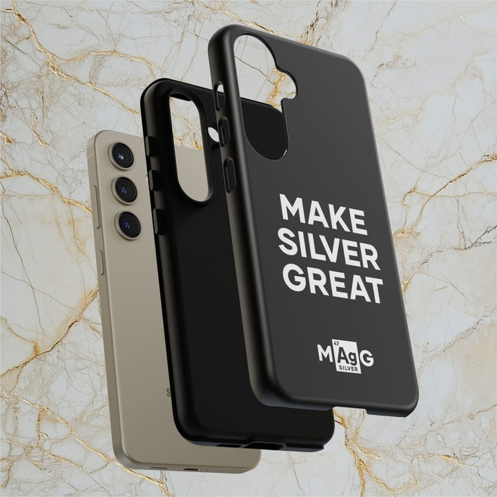 Make Silver Great: Tough Phone Case