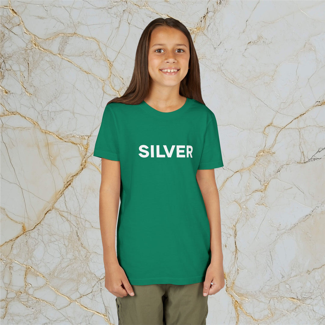 SILVER: Kids Premium Short-Sleeve Tee