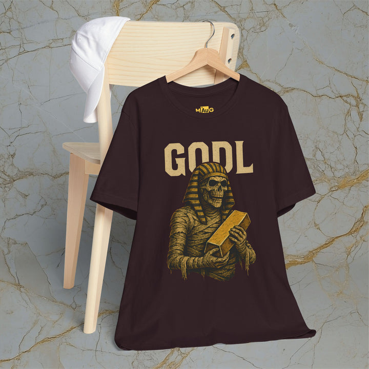 GODL: Gold On For Dear Life – Modern T-Shirt