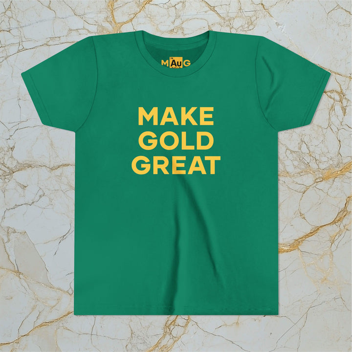 Make Gold Great – Kids Premium Short-Sleeve Tee