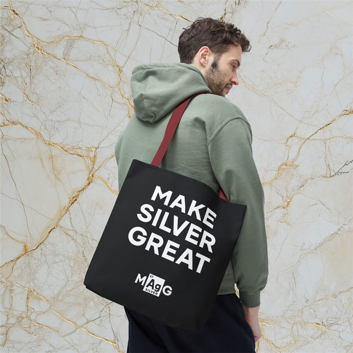 Make Silver Great: Tote Bag
