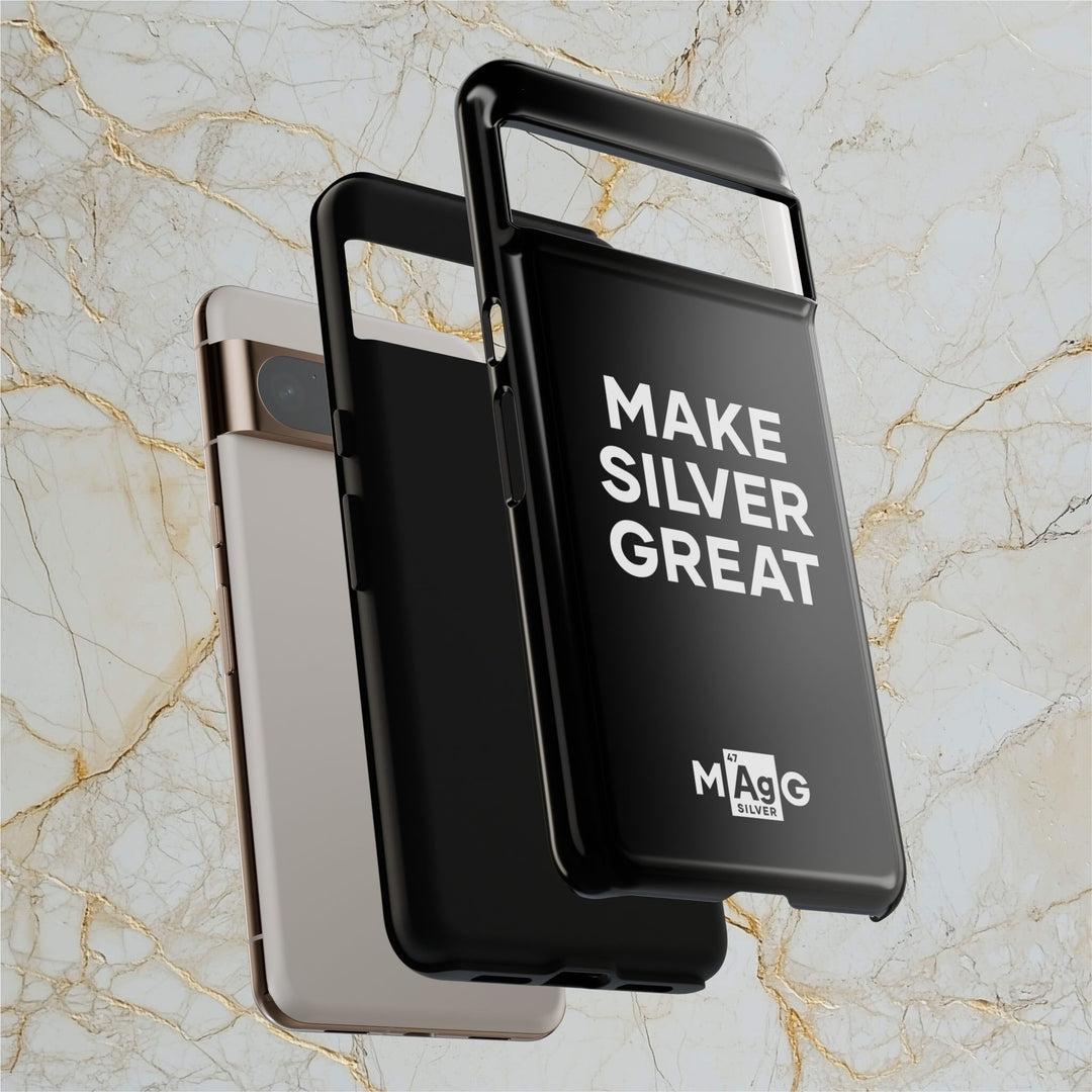 Make Silver Great: Tough Phone Case