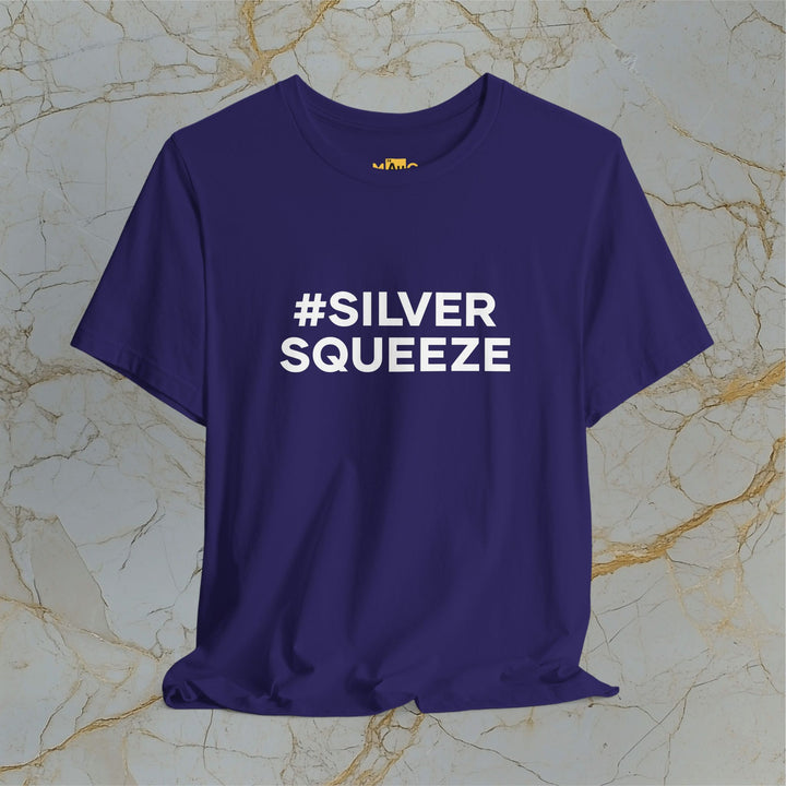 Silver – #SILVERSQUEEZE – Modern T-Shirt (Unisex)