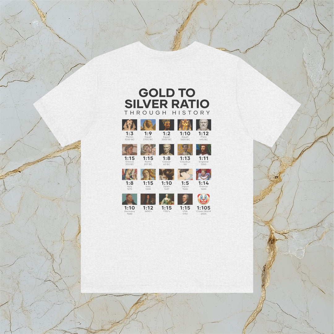 Gold To Silver Ratio – Modern T-Shirt