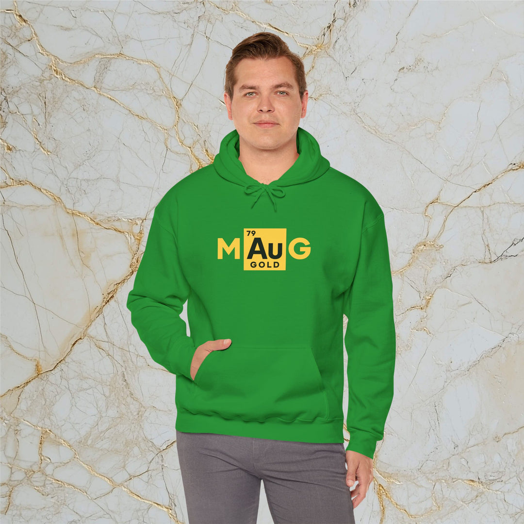 Make Gold Great – M[Au]G – Classic Heavy Hooded Sweatshirt (Unisex)