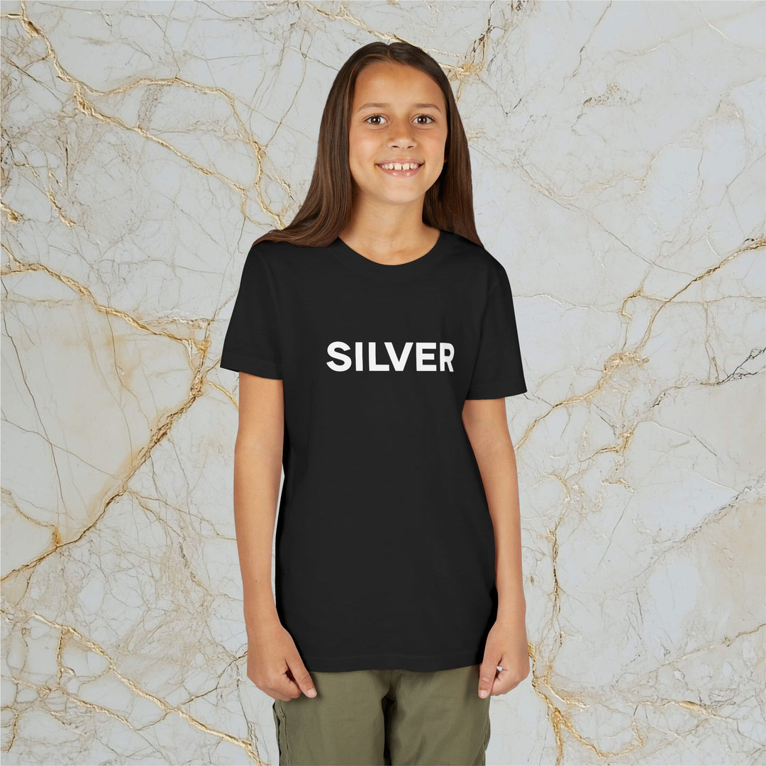 SILVER: Kids Premium Short-Sleeve Tee