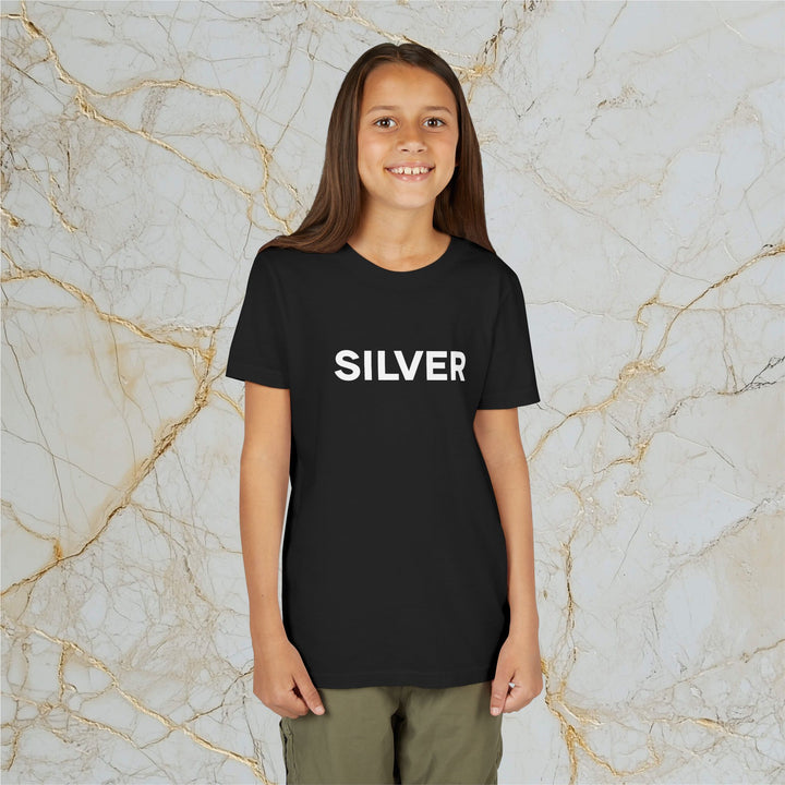 SILVER: Kids Premium Short-Sleeve Tee