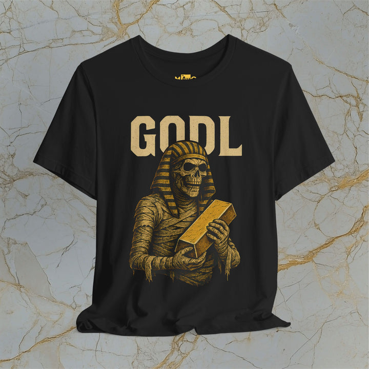 GODL: Gold On For Dear Life – Modern T-Shirt