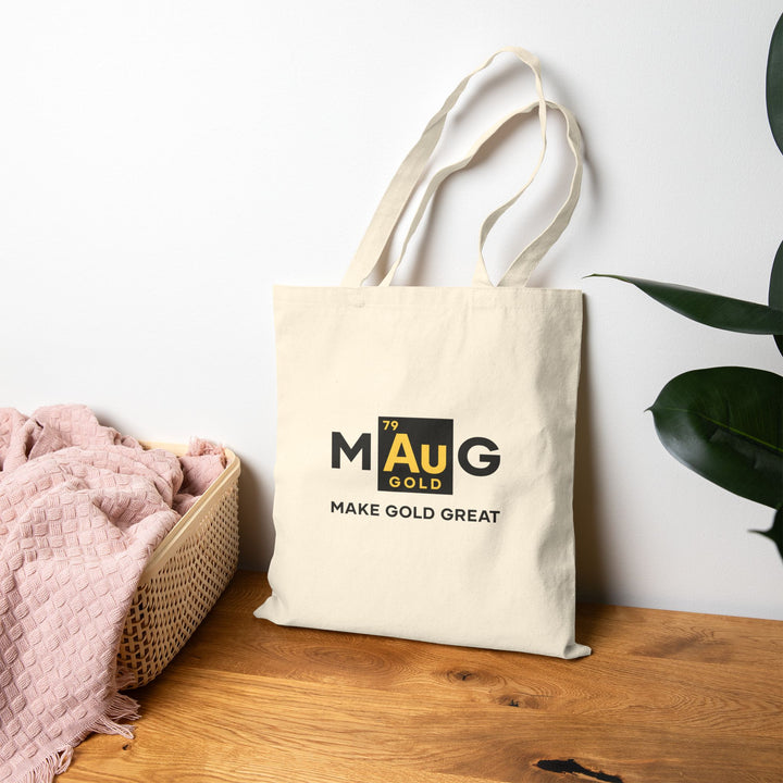 Gold To Silver Ratio – Cotton Canvas Tote Bag