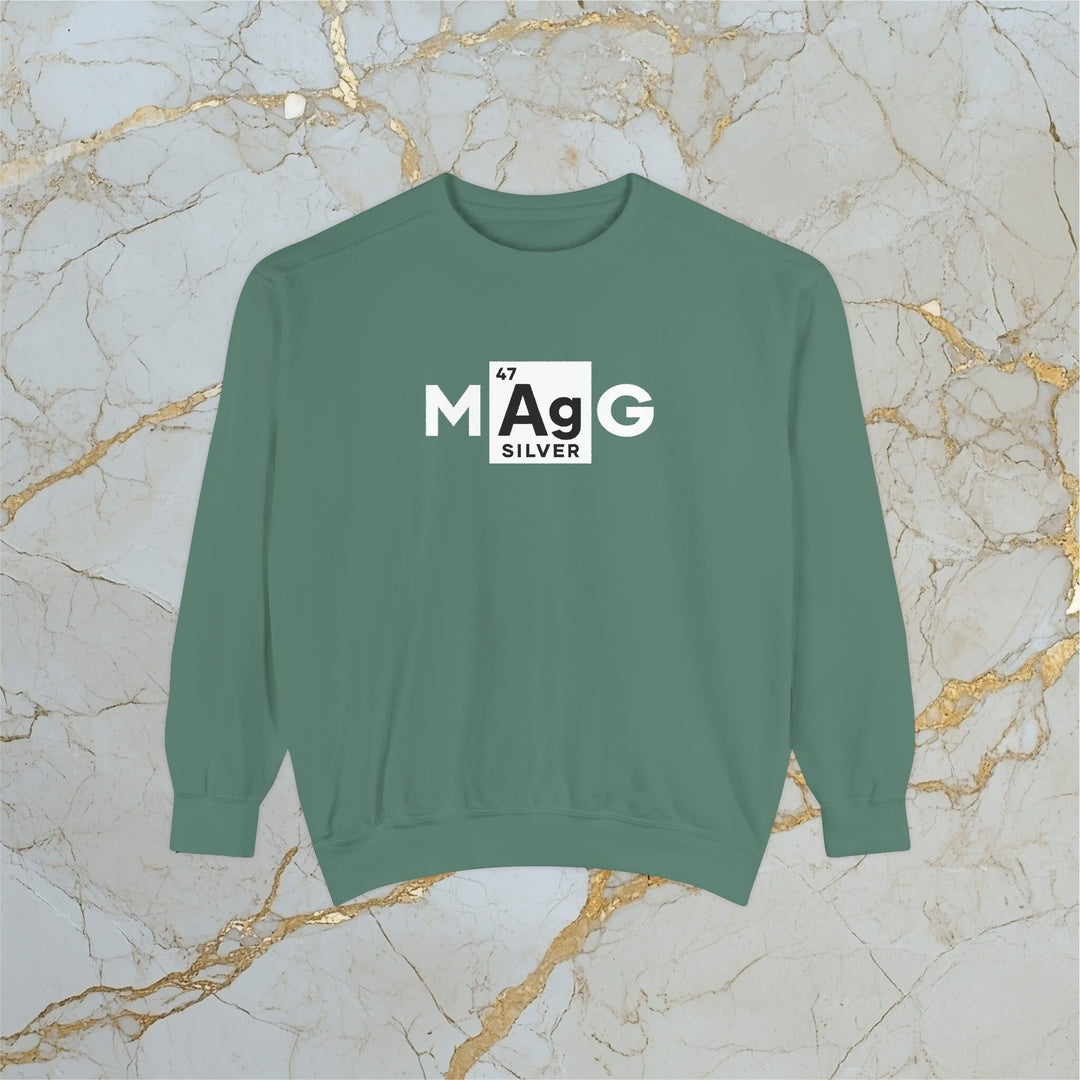 Make Silver Great – M[Ag]G – Premium Sweatshirt (Unisex)