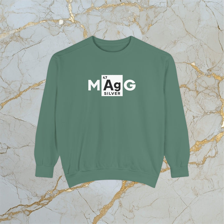 Make Silver Great – M[Ag]G – Premium Sweatshirt (Unisex)