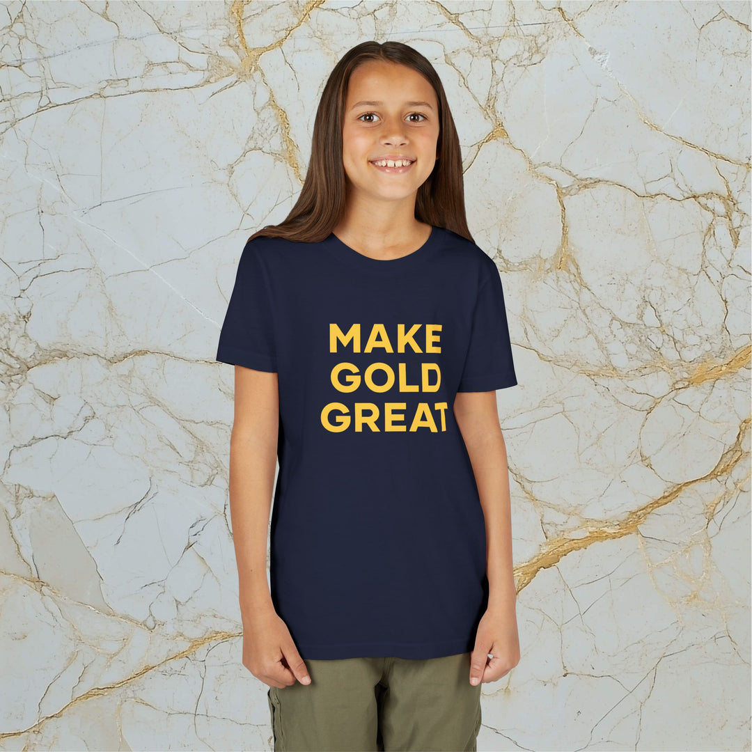 Make Gold Great – Kids Premium Short-Sleeve Tee