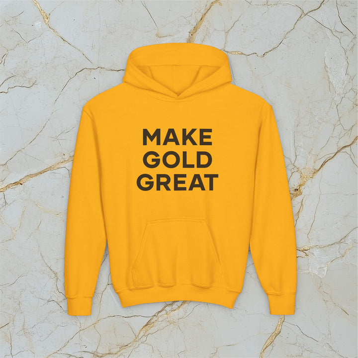 Make Gold Great: Kids Hooded Sweatshirt