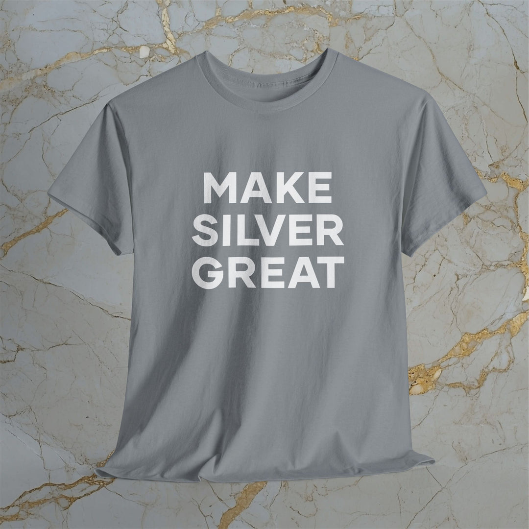 Make Silver Great – Classic Cotton T-Shirt (Unisex) ⚡️ Express Delivery Available