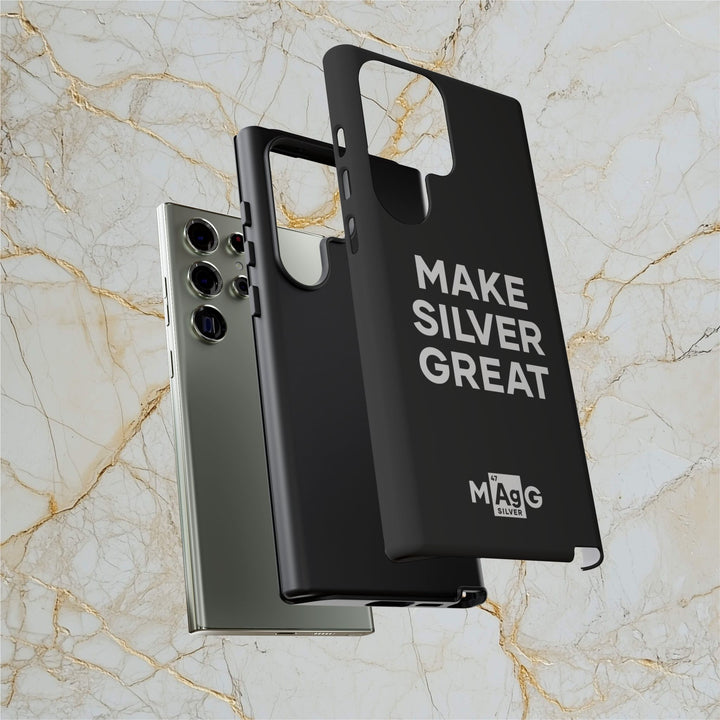 Make Silver Great: Tough Phone Case