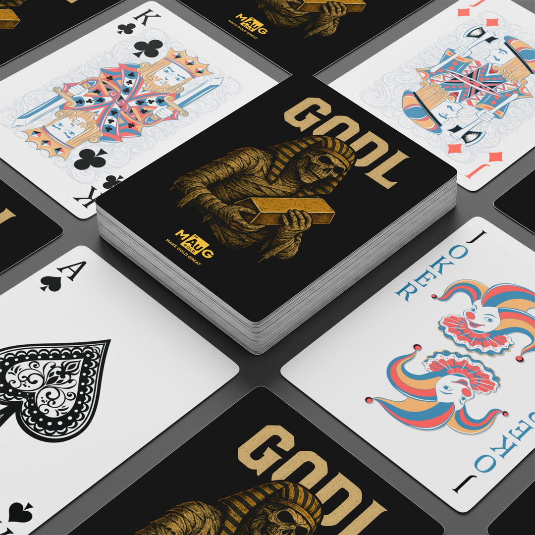 GODL – Gold On For Dear Life – Playing Cards