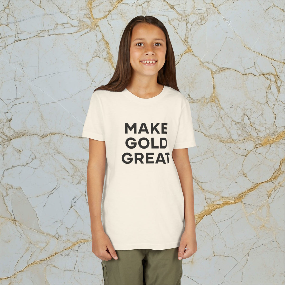 Make Gold Great – Kids Premium Short-Sleeve Tee