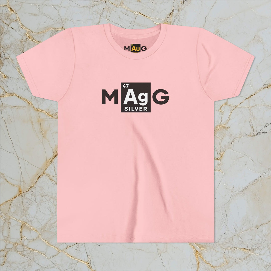 Make Silver Great – M[Ag]G –  Kids Premium Short-Sleeve Tee