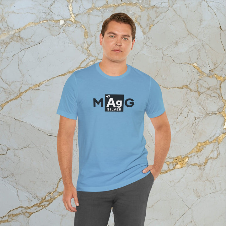 Make Silver Great – M[Ag]G –  Modern T-Shirt (Unisex)