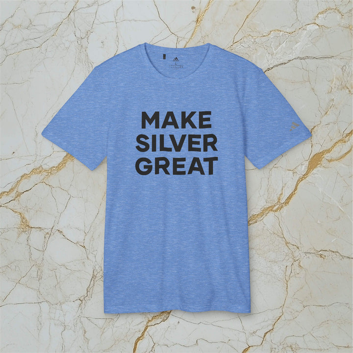 Make Silver Great - Adidas Sports T-shirt (Unisex)