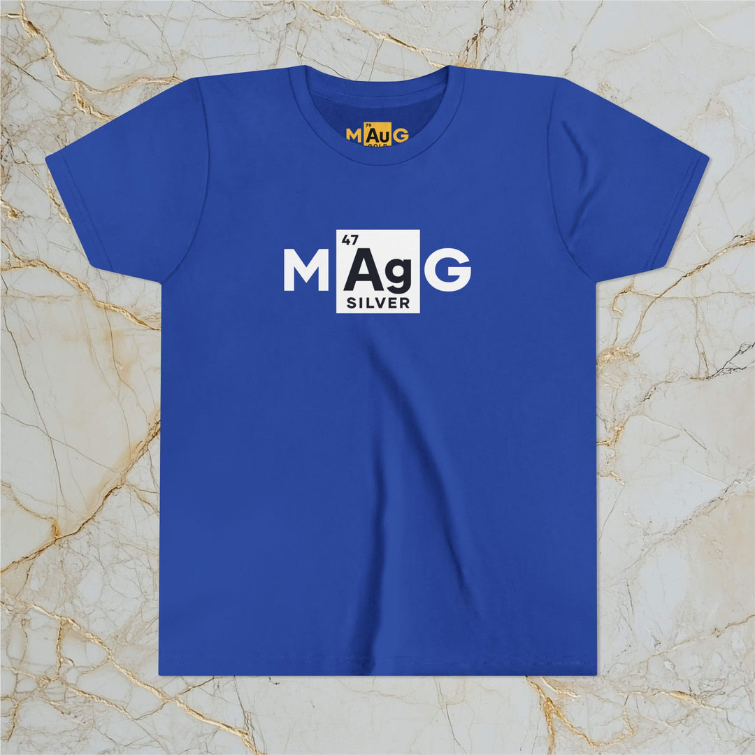 Make Silver Great – M[Ag]G –  Kids Premium Short-Sleeve Tee