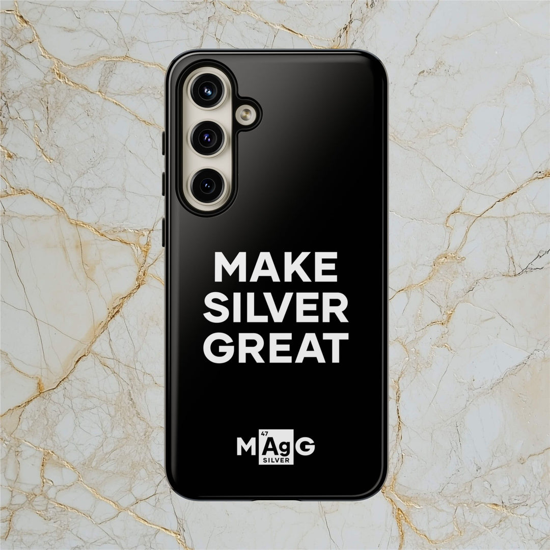 Make Silver Great: Tough Phone Case