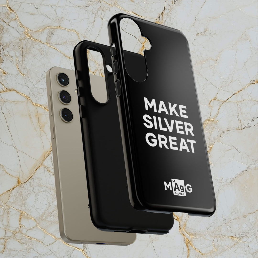 Make Silver Great: Tough Phone Case