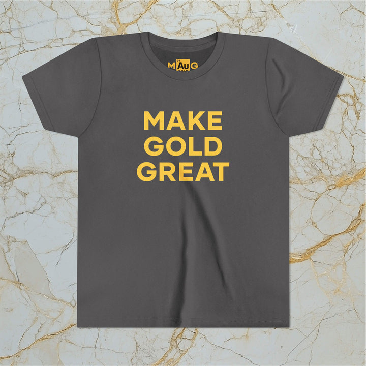 Make Gold Great – Kids Premium Short-Sleeve Tee