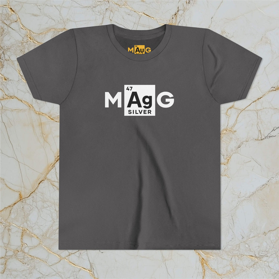 Make Silver Great – M[Ag]G –  Kids Premium Short-Sleeve Tee