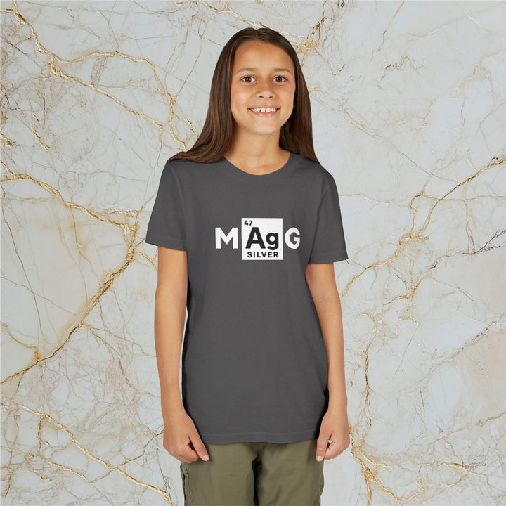 Make Silver Great – M[Ag]G –  Kids Premium Short-Sleeve Tee
