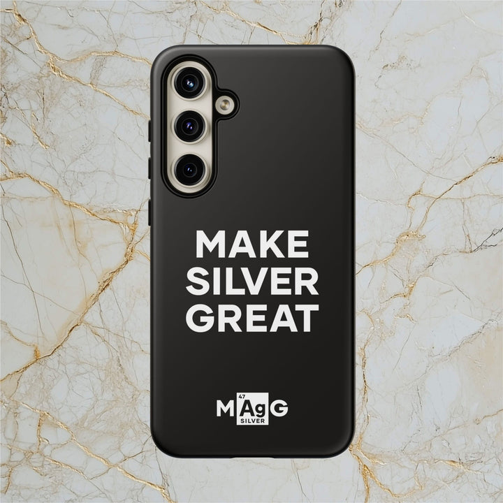 Make Silver Great: Tough Phone Case