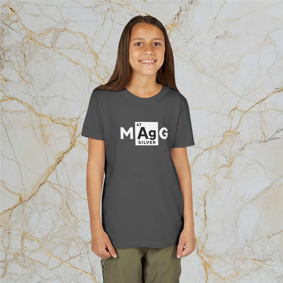 Make Silver Great – M[Ag]G –  Kids Premium Short-Sleeve Tee