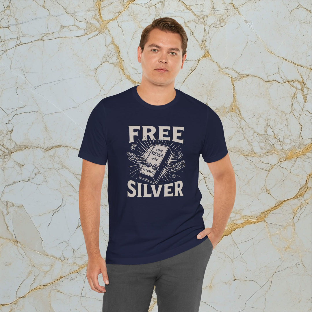 FREE 🕊️ SILVER – Modern T-Shirt