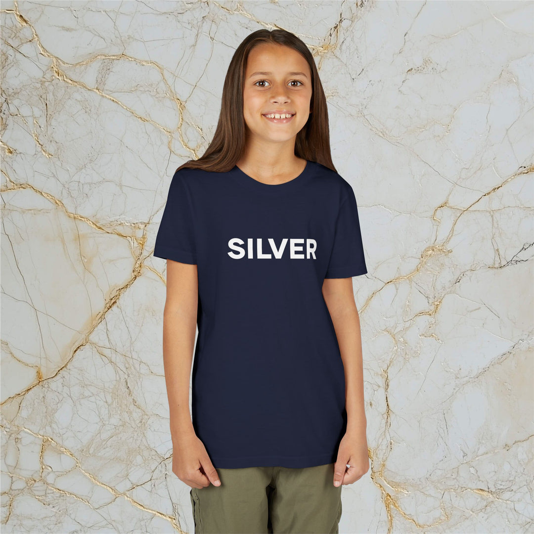 SILVER: Kids Premium Short-Sleeve Tee