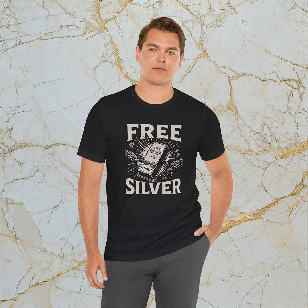 FREE 🕊️ SILVER – Modern T-Shirt