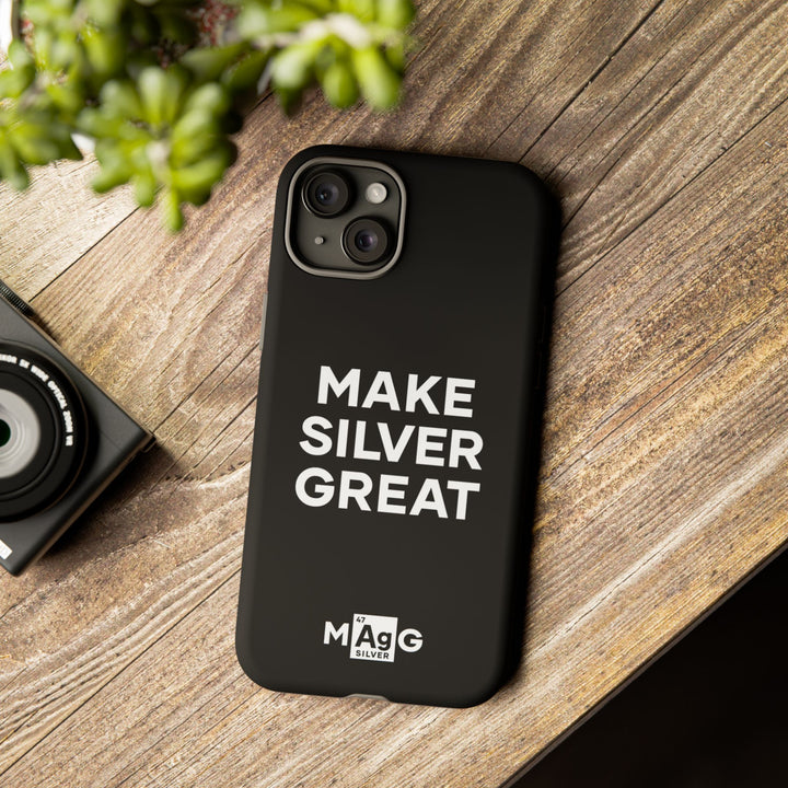 Make Silver Great: Tough Phone Case
