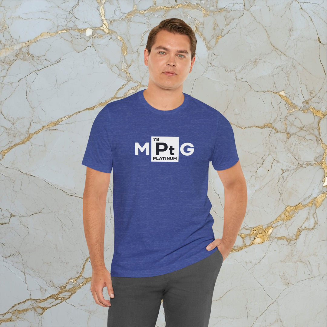 Make Platinum Great – M[Pt]G –  Modern T-Shirt (Unisex) – Easter Egg 🪺😉