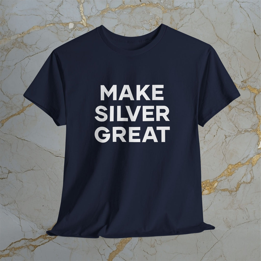 Make Silver Great – Classic Cotton T-Shirt (Unisex) ⚡️ Express Delivery Available