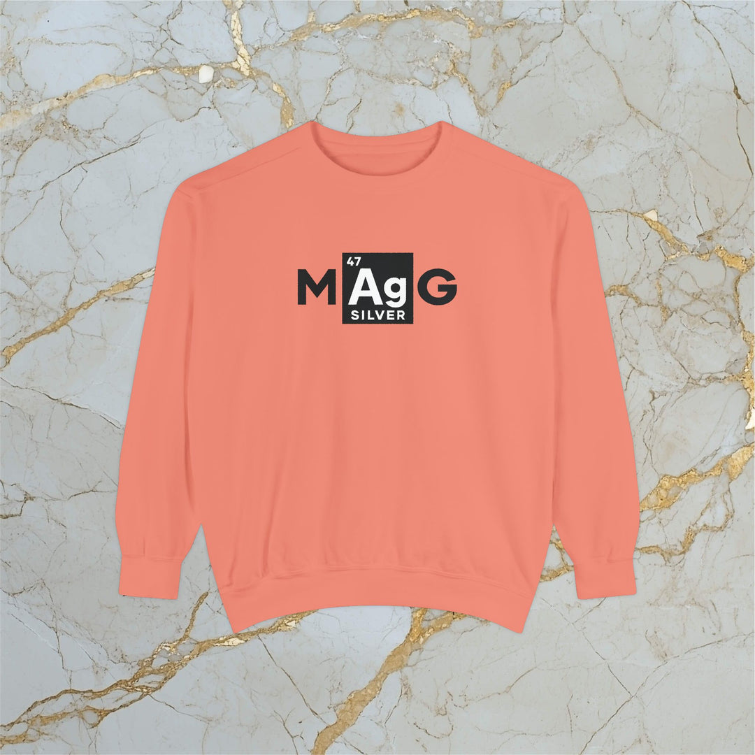 Make Silver Great – M[Ag]G – Premium Sweatshirt (Unisex)