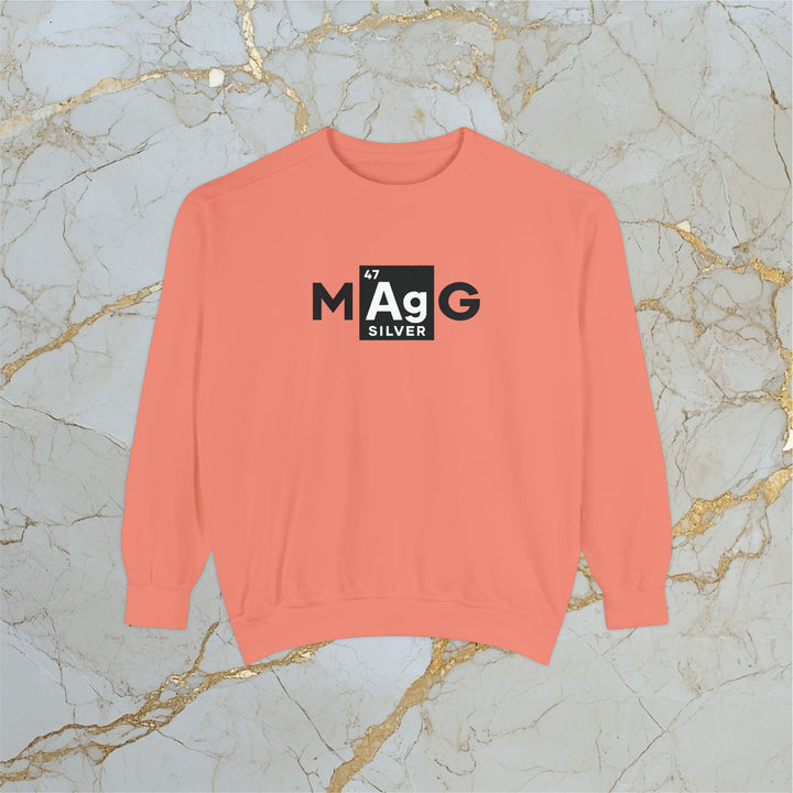 Make Silver Great – M[Ag]G – Premium Sweatshirt (Unisex)