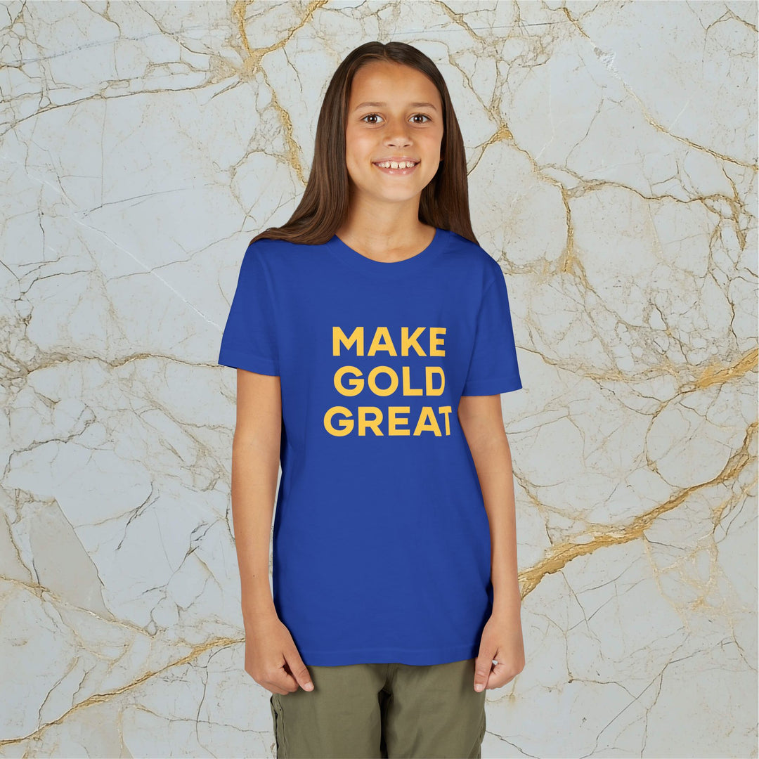 Make Gold Great – Kids Premium Short-Sleeve Tee