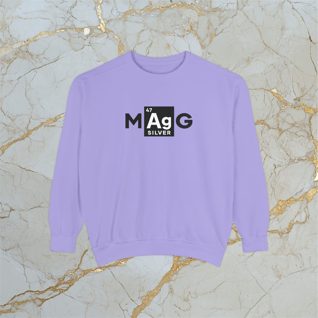 Make Silver Great – M[Ag]G – Premium Sweatshirt (Unisex)