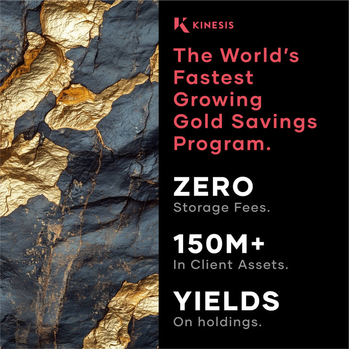 Traditional Gold Vaulting, On The Blockchain: Earn Yield On Physical Gold | Kinesis Referral